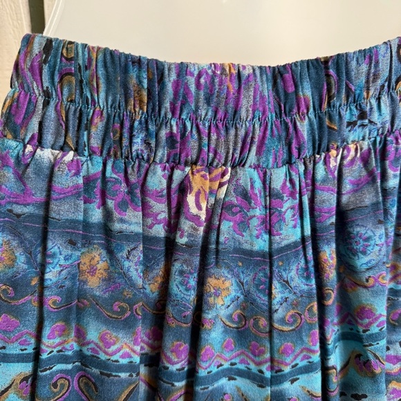 Vintage 80s Petite Sophisticate Pleated Bermuda Shorts Size Small Boho Whimsy - Picture 6 of 9